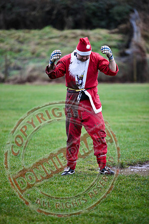 Santa V Elves Charity GAA Match In Newtownbutler among the NTB club members and friends.