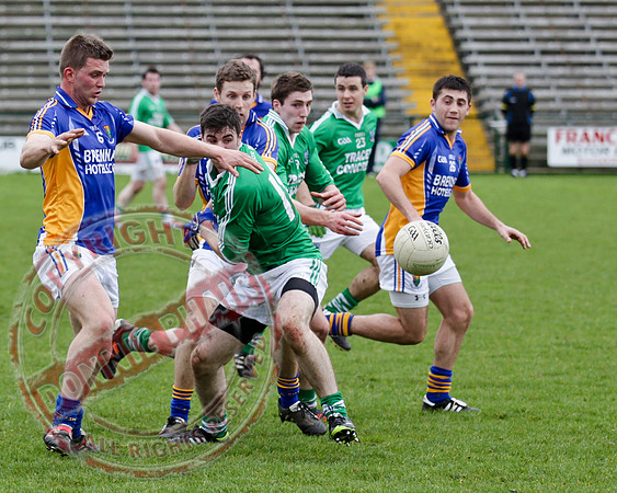 Fermanagh Senior Men V Wicklow in GAA Football in Brewster Park, Enniskillen.