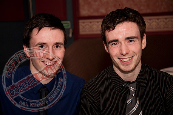 Irvinestown GAA Football Club Dinner Dance in Mahons Hotel, Irvinestown.