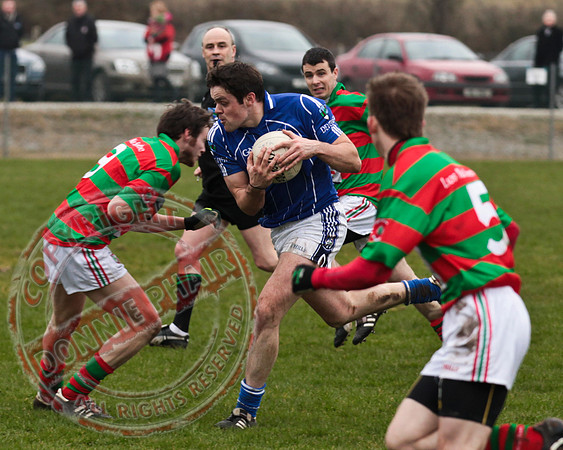 Devenish V Lisnaskea in Senior GAA Football League Final in Kinawley.  Devenish Won.