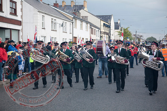Loyalist Parade in Newtownbutler.