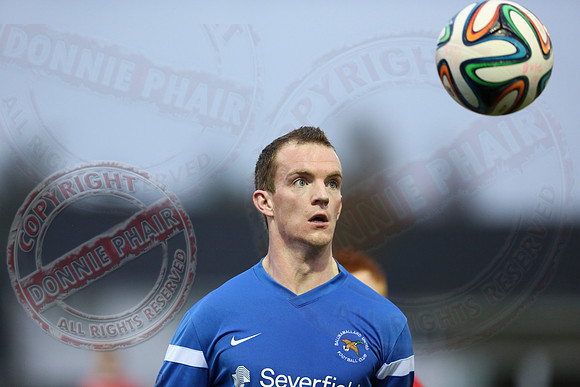 Ballinamallard United (0) v Portadown (2) in Danske Bank IFA Premier League.