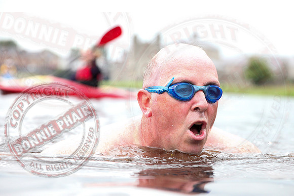 Charity Swim in Erne River in aid of RNLI.
