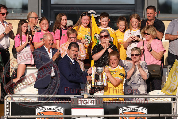 Antrim (3-15) V Fermanagh (0-11) in Ladies All Ireland GAA Football Junior Championship Final Replay-115