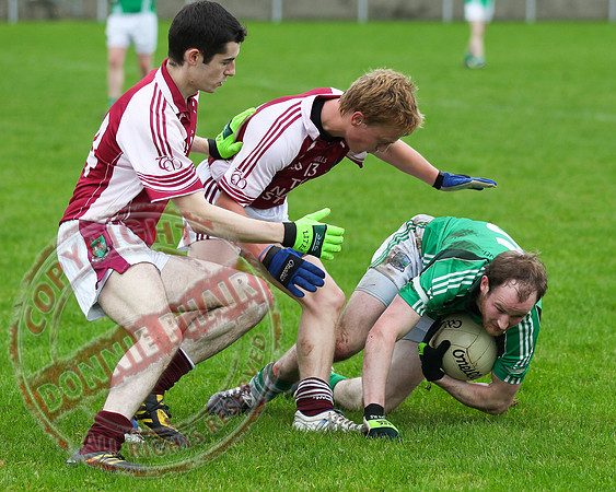 Tempo V Roslea in GAA League Football Match
