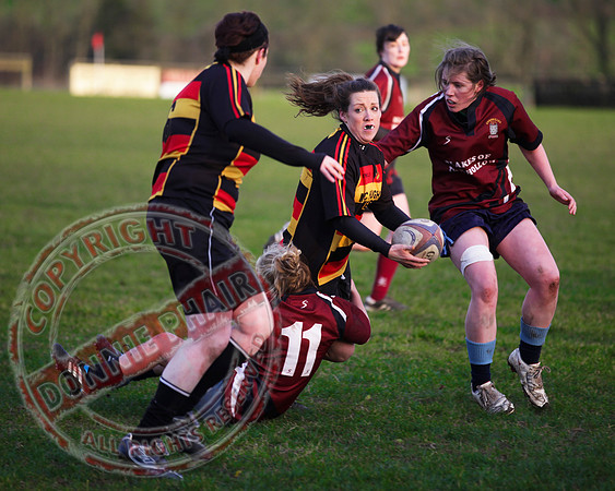 Enniskillen V Sligo in Ladies Rugby.
