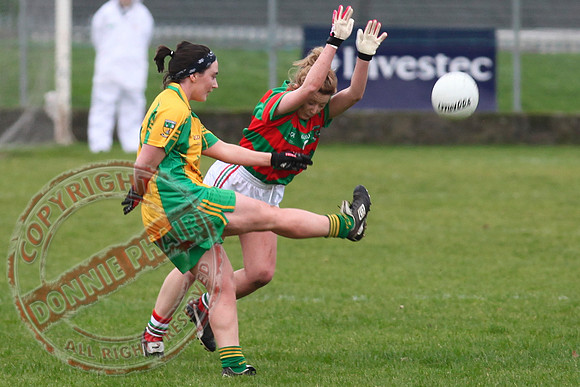 All-Ireland Ladies Intermediate Final between Lisnaskea and Stabannon.