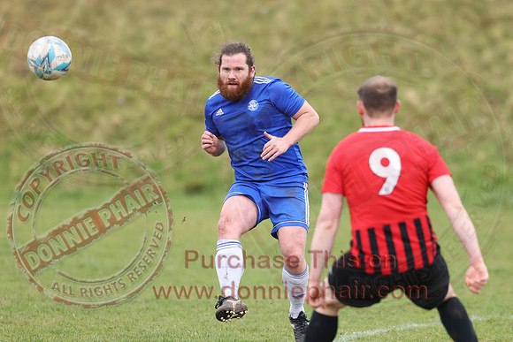 Irvinestown (0) V Enniskillen Athletic (0) in Mercer Football League-3