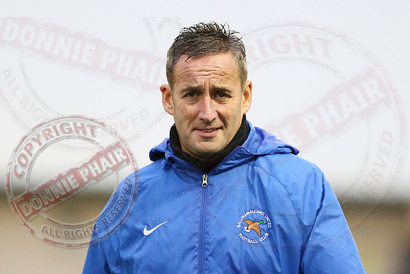 Ballinamallard United (0) v Portadown (2) in Danske Bank IFA Premier League.