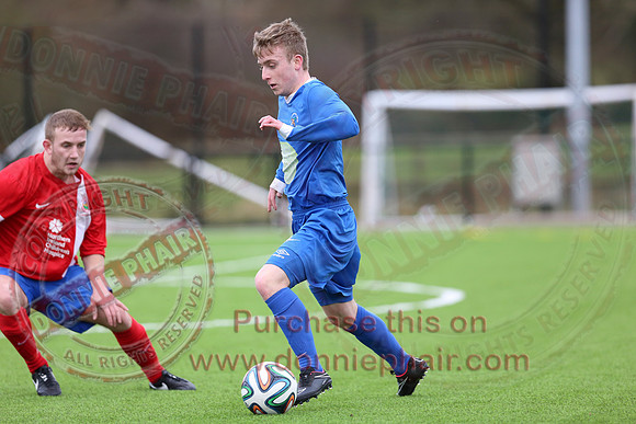 Ballinamallard Reserves (1) V Linfield Swifts (3) in NI Reserve League.