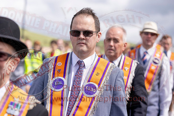 Annual County Donegal Twelfth Demonstration at Rossnowlagh-105