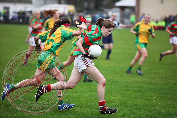 All-Ireland Ladies Intermediate Final between Lisnaskea and Stabannon.