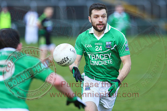 Fermanagh (1-13) V Queen's University (0-9) in Dr. McKenna Cup.