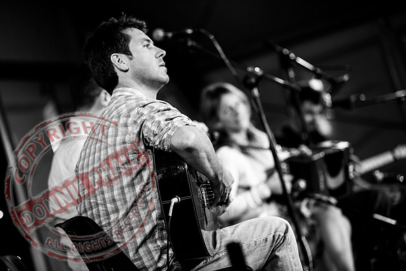 Sharon Shannon and Eleanor Shanley at the Newtownbutler Festival.