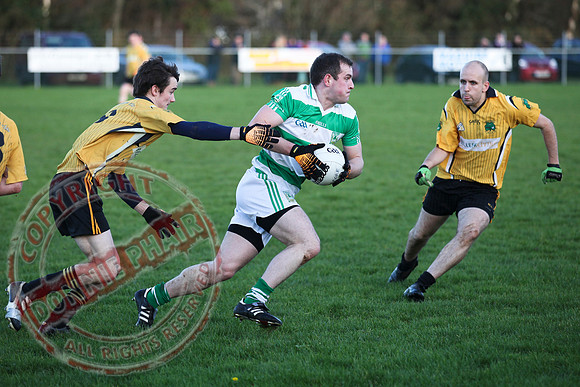 Teemore V Erne GAels from Belleek in Championship match in Garrision.