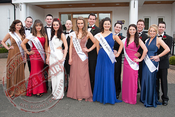 Fermanagh Rose of Tralee Competition in the Killyhevlin Hotel.