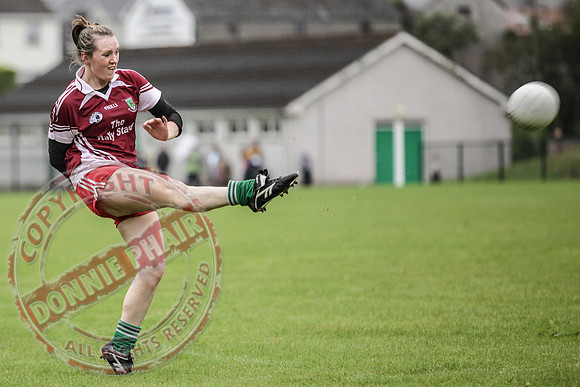 Ruth McGrath Ladies GAA Football Final Between Tempo and Ederney in Irvinestown.