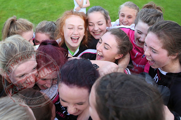 Aghadrumsee (1-14) V Ederney (1-05) in Girls U16 GAA Division One Final.