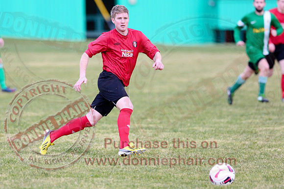 Irvinestown Wanderers (1) V Ardoyne (2) in Irish Junior Cup.