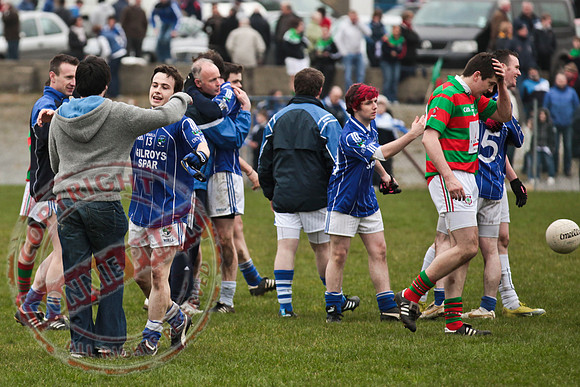 Devenish V Lisnaskea in Senior GAA Football League Final in Kinawley.  Devenish Won.