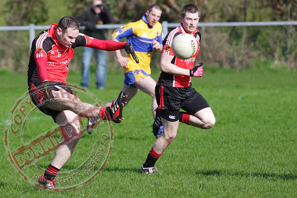 Maguiresbdirge V St. Teresa, Belfast in Ulster League GAA Football.