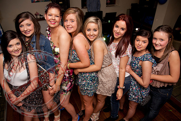 Julie-Ann Elliott 18th Birthday Party held in Squires in Enniskillen.