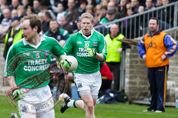 Fermanagh Senior Men V Wicklow in GAA Football in Brewster Park, Enniskillen.