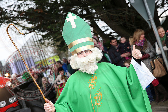 St. Patrick's Day celebrations in Enniskillen, County Fermanagh.