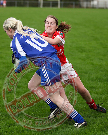 Ladies GAA Football League Final in Brookeborough between Kinawley and Newtownbutler First Fermanagh's.