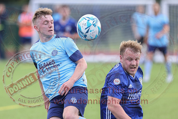 Enniskillen Town (1) V NFC Kesh (0)) in Mercer Football League-15