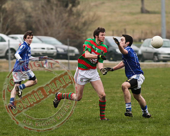 Devenish V Lisnaskea in Senior GAA Football League Final in Kinawley.  Devenish Won.
