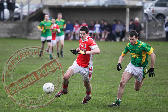 Belnaleck V Irvinestown in Senior GAA League Football.
