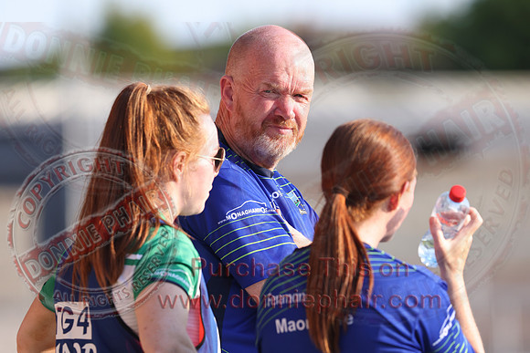 Antrim (3-15) V Fermanagh (0-11) in Ladies All Ireland GAA Football Junior Championship Final Replay-99