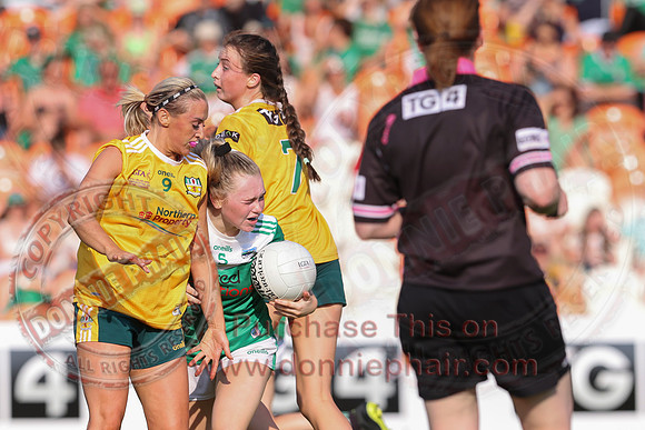 Antrim (3-15) V Fermanagh (0-11) in Ladies All Ireland GAA Football Junior Championship Final Replay-84