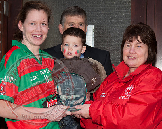 All-Ireland Ladies Intermediate Final between Lisnaskea and Stabannon.