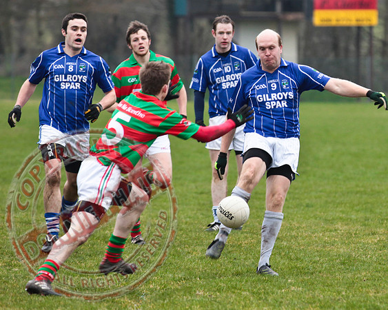 Devenish V Lisnaskea in Senior GAA Football League Final in Kinawley.  Devenish Won.