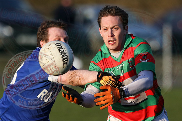 Kinawley (0-12)  V Lisnaskea Emmetts ( 0-9) in Senior Men GAA Division One League Football.