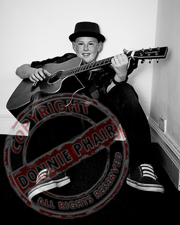 Mark Boyland Supporting the High Kings in Concert.