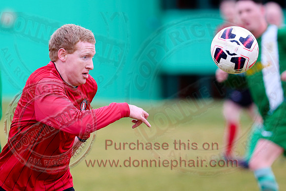 Irvinestown Wanderers (1) V Ardoyne (2) in Irish Junior Cup.