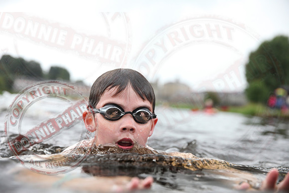 Charity Swim in Erne River in aid of RNLI.