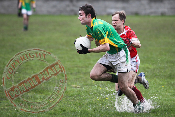 Belnaleck V Irvinestown in Senior GAA League Football.