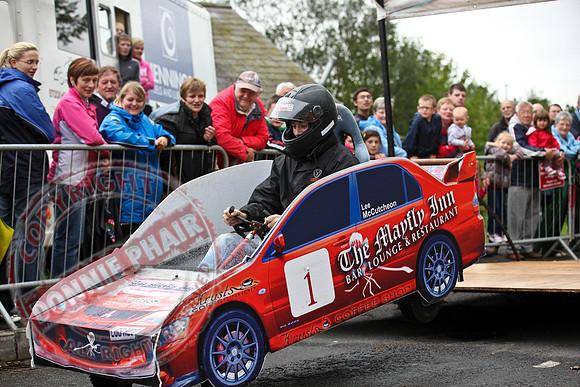 Kesh Festival with downhill Gig/Soapbox Racing.