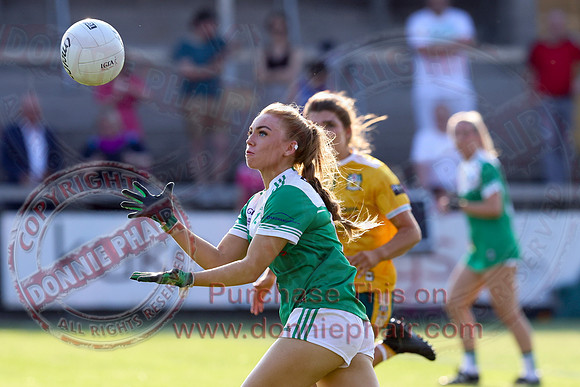 Antrim (3-15) V Fermanagh (0-11) in Ladies All Ireland GAA Football Junior Championship Final Replay-94