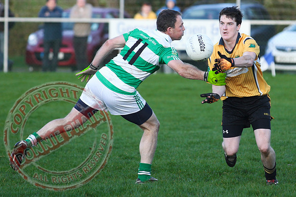 Teemore V Erne GAels from Belleek in Championship match in Garrision.