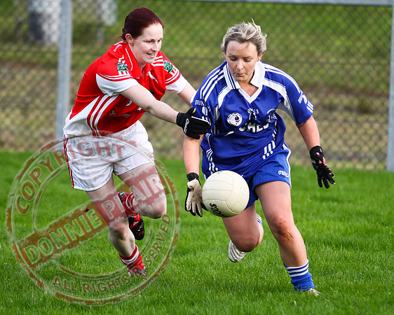 Ladies GAA Football League Final in Brookeborough between Kinawley and Newtownbutler First Fermanagh's.