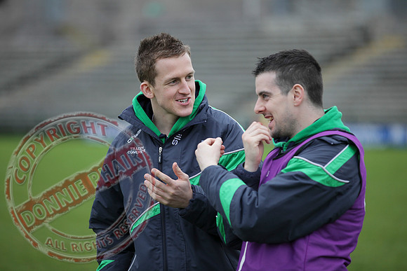 Fermanagh Senior Men V Wicklow in GAA Football in Brewster Park, Enniskillen.