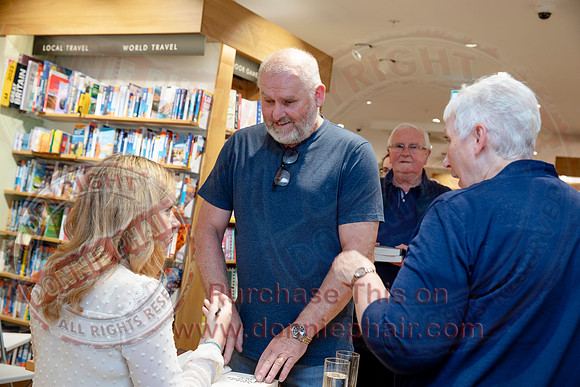 Bernie Collins from F1 - Book Signing in Waterstones, Enniskillen-38