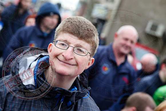 St. Patrick's Day celebrations in Enniskillen, County Fermanagh.