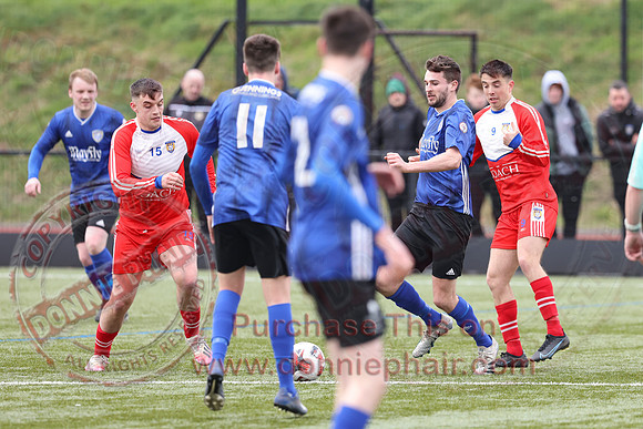 Omagh Hospitals (1) V Kesh (5) in Mercer Football League-7