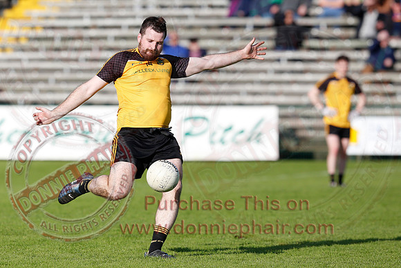 Derrygonnelly (0-11) v Erne Gaels (1-7) in Senior GAA Football Championship Final.